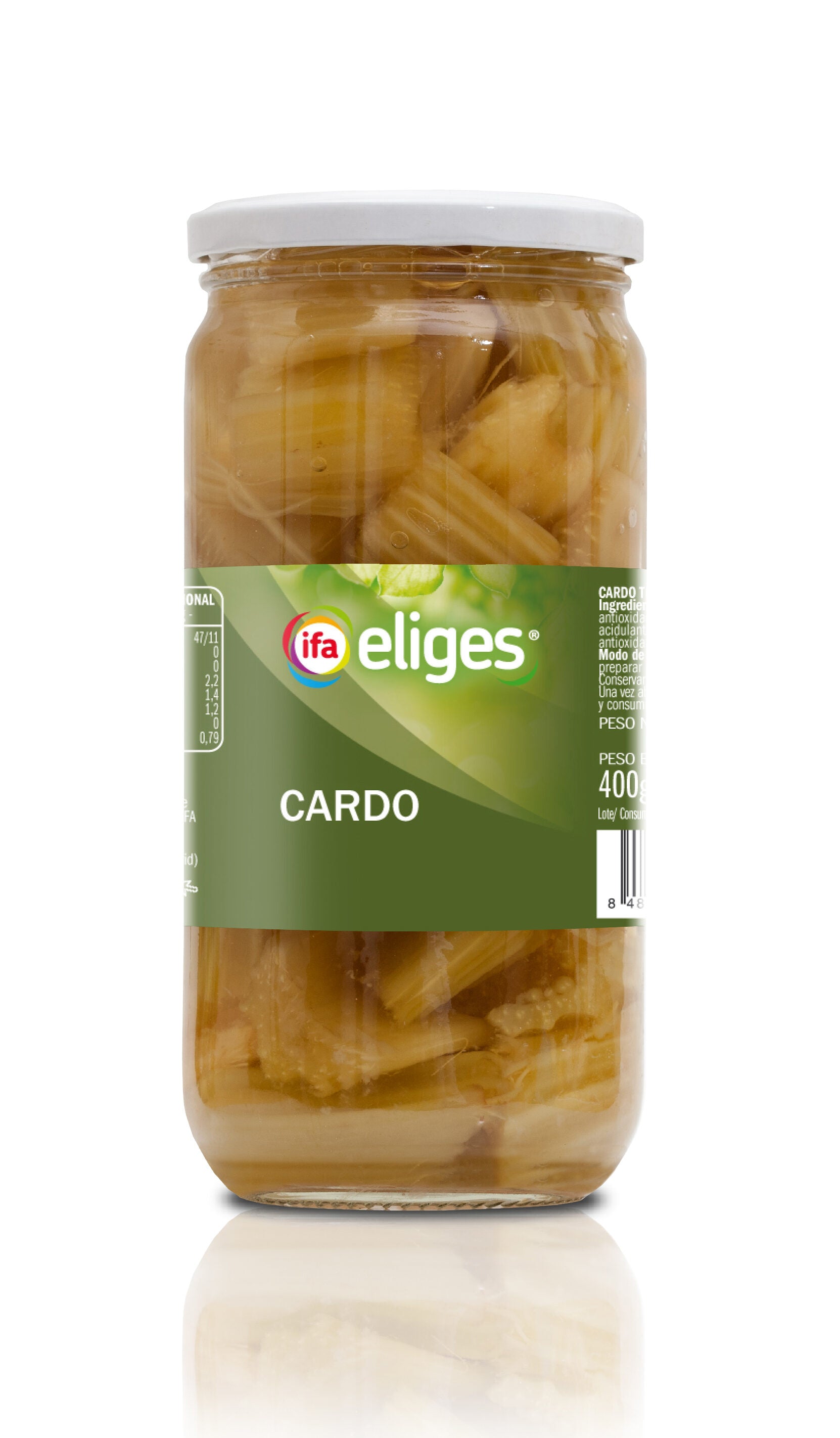 Cardo troceado cristal Ifa eliges 400g escurr