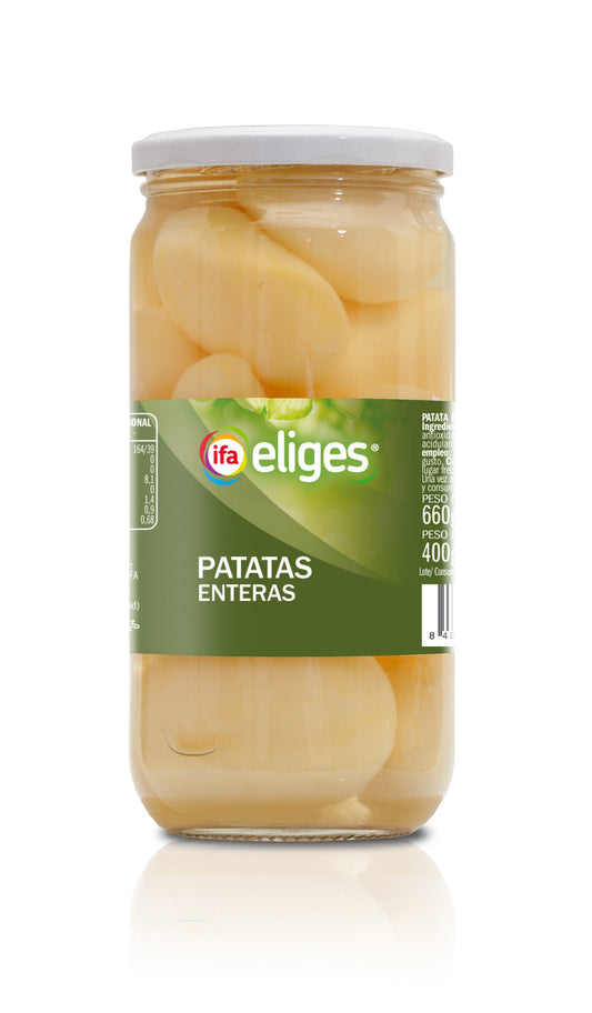 Patata entera cristal Ifa eliges 400g escurr La Despensa