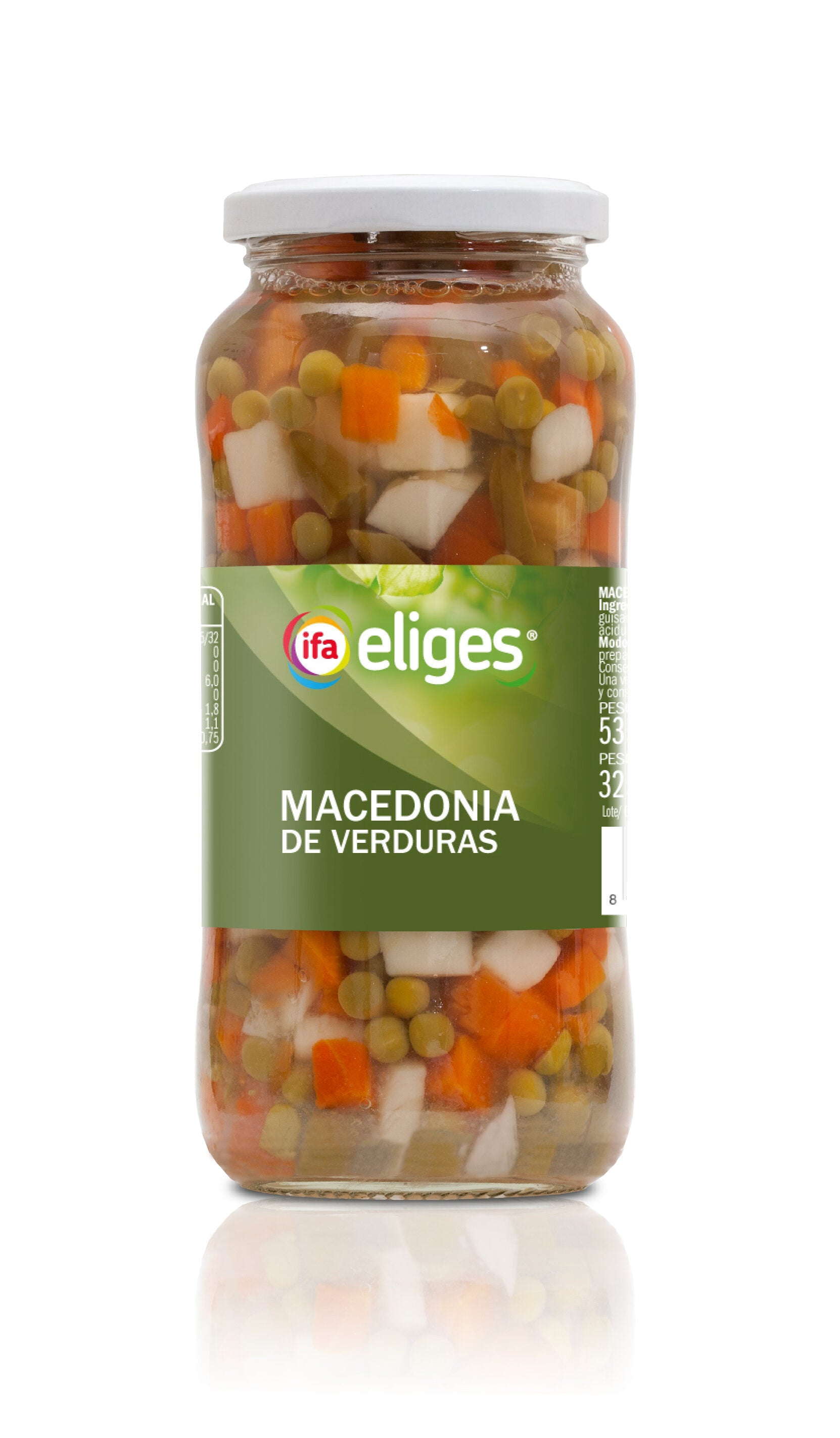 Macedonia natural cristal Ifa eliges 325g escurr
