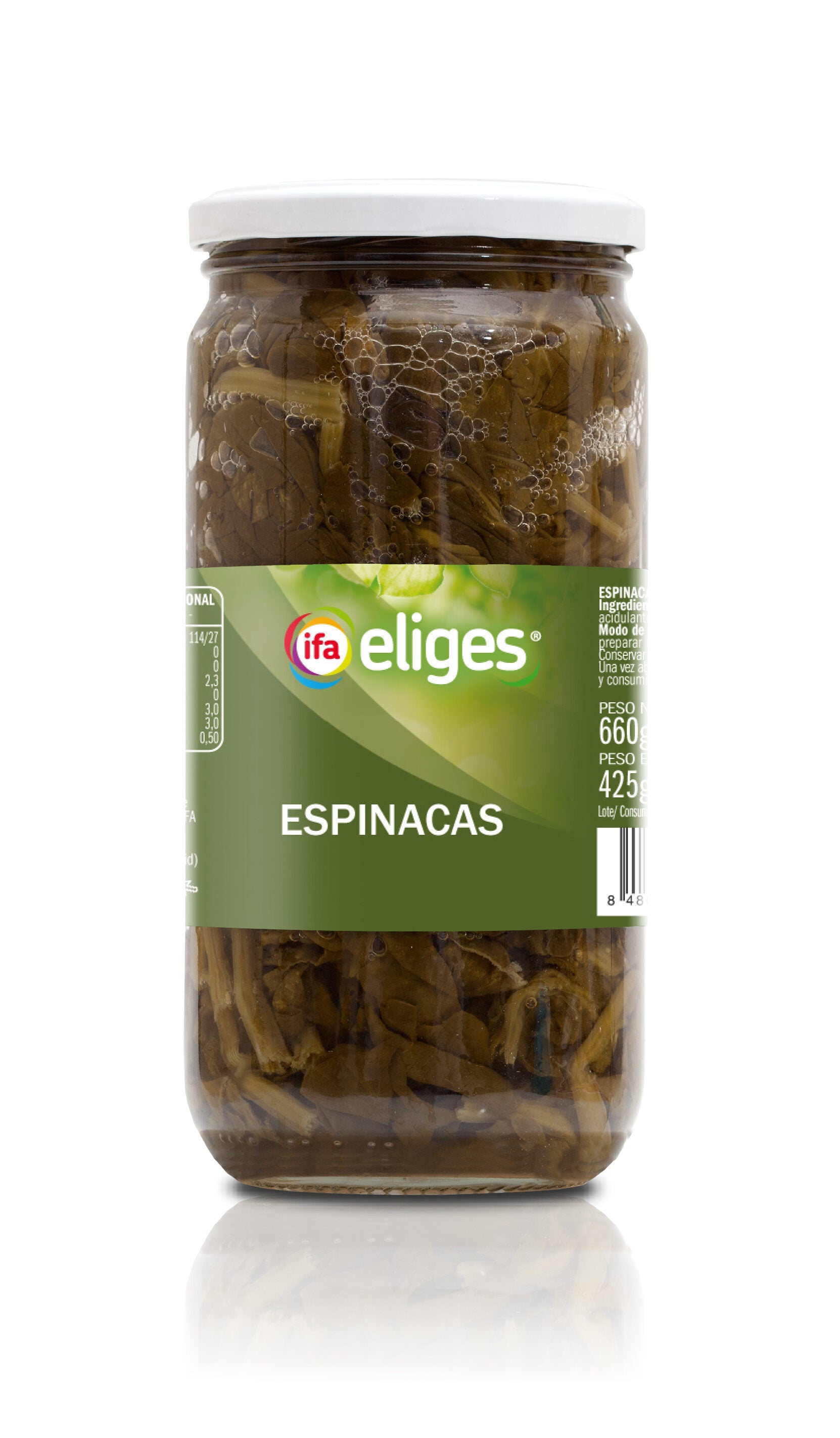 Espinacas cristal Ifa eliges 425g escurr