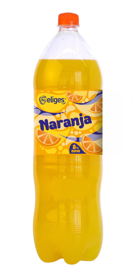 Refresco naranja 8% zumo Ifa eliges 2l La Despensa