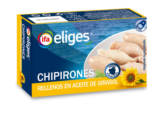 Chipiron aceite girasol lata Ifa eliges 72g escurr La Despensa