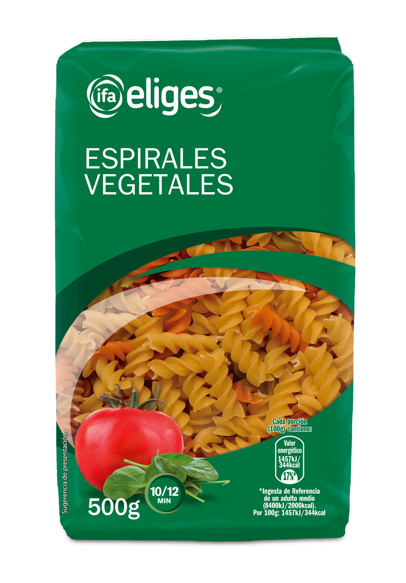 Espirales vegetales Ifa eliges 500g