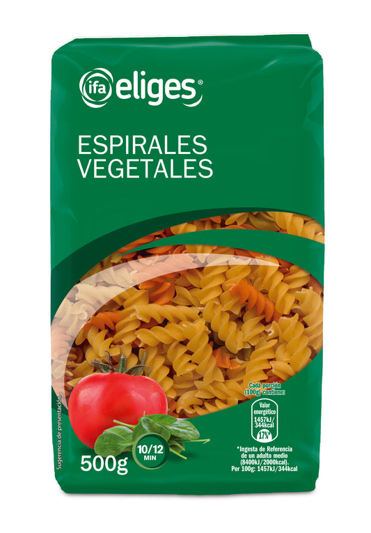 Espirales vegetales Ifa eliges 500g La Despensa