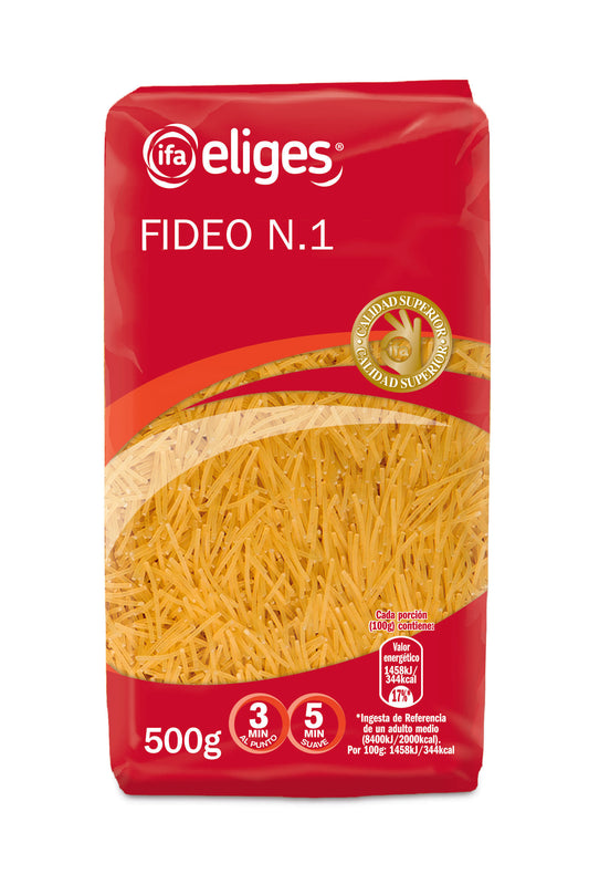 Fideo mediano nº 1 Ifa eliges 500g La Despensa