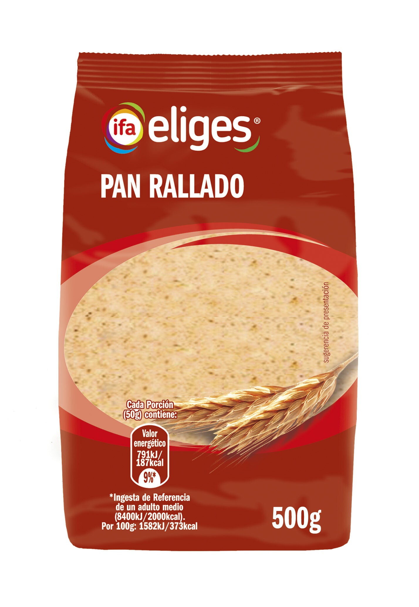 Pan rallado normal Ifa eliges 500g