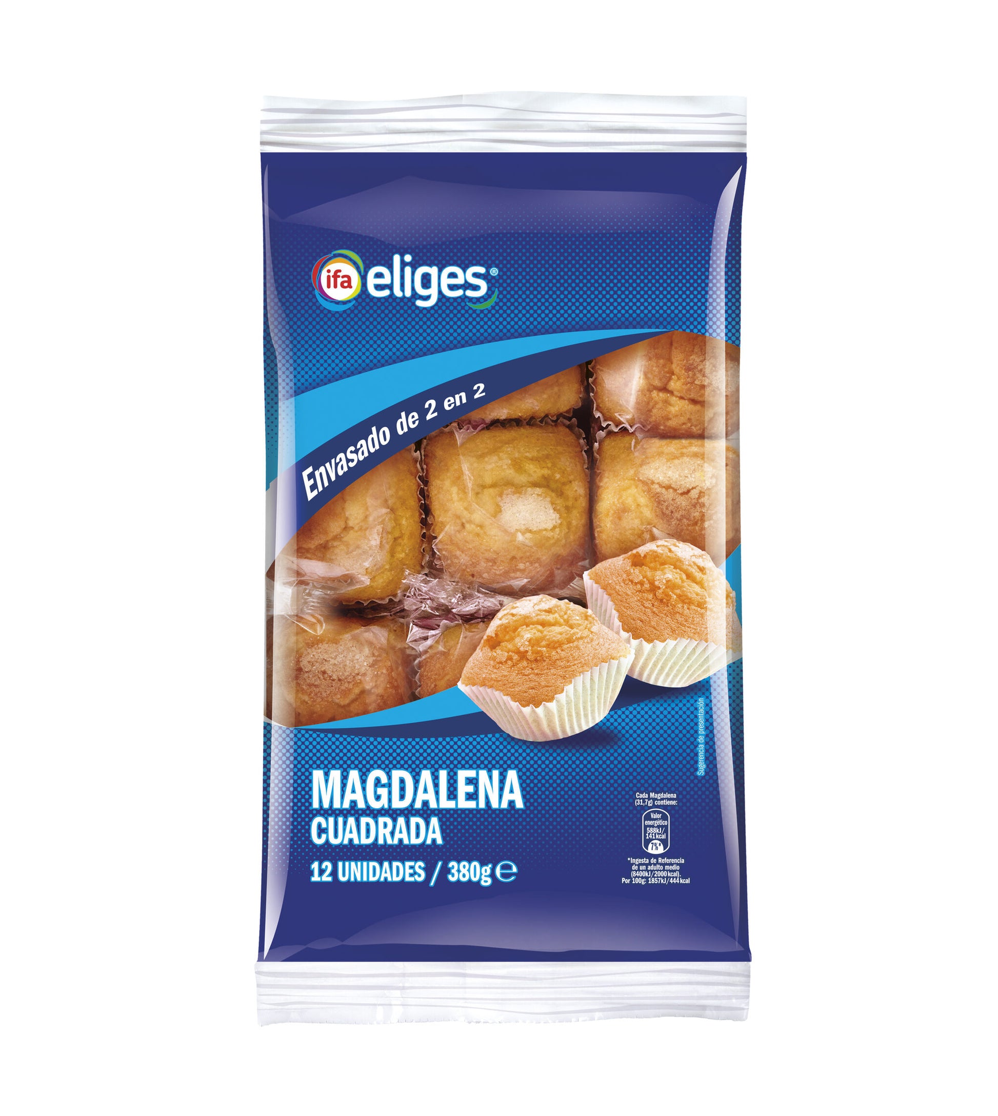 Magdalena cuadrada individual Ifa eliges p12 380g