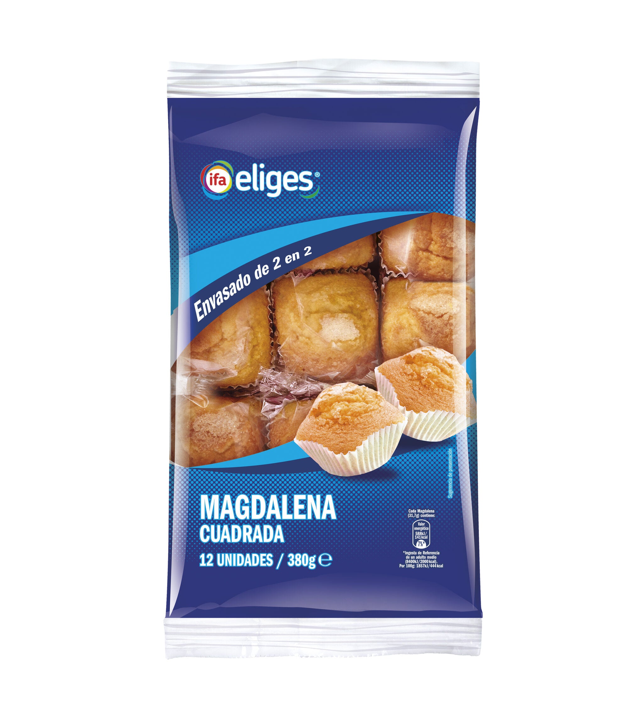 Magdalena cuadrada individual Ifa eliges p12 380g