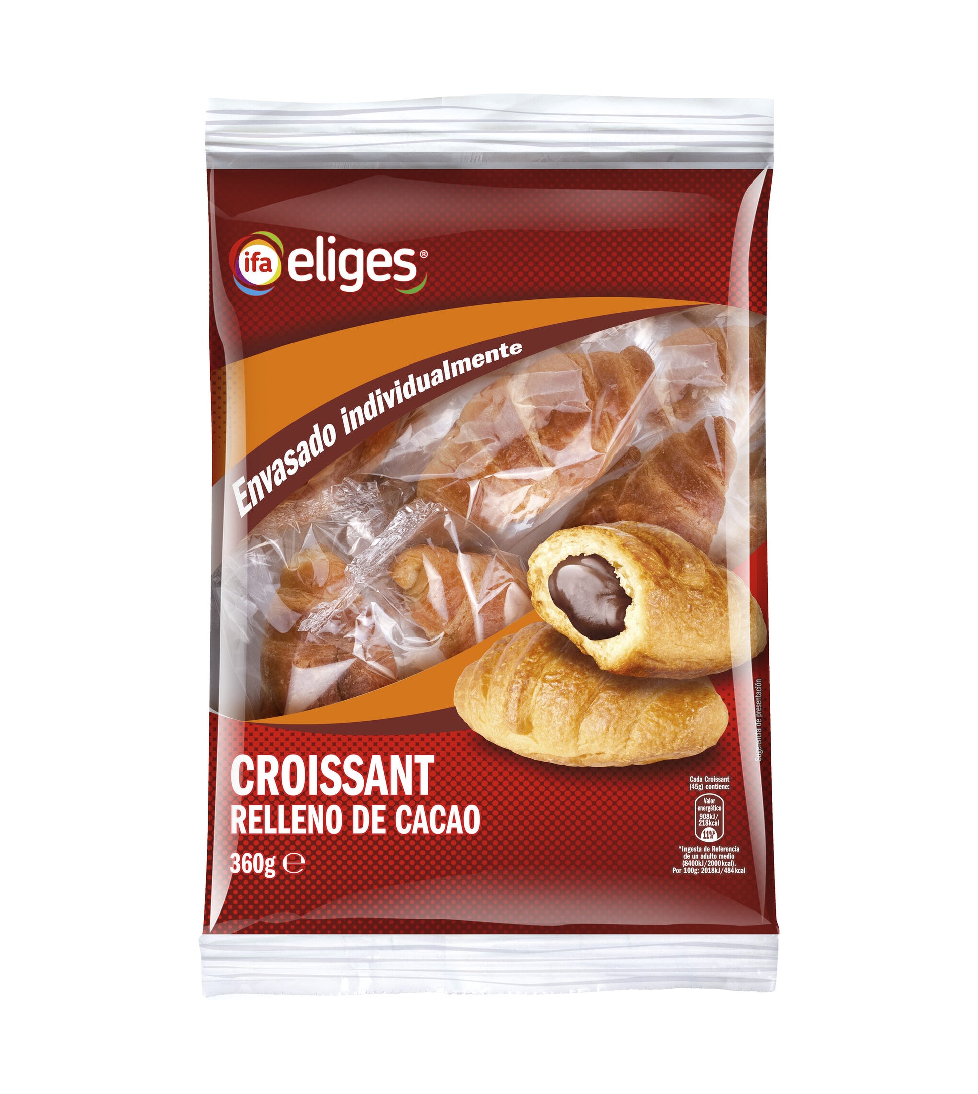 Croissant c/chocolate Ifa eliges 360g