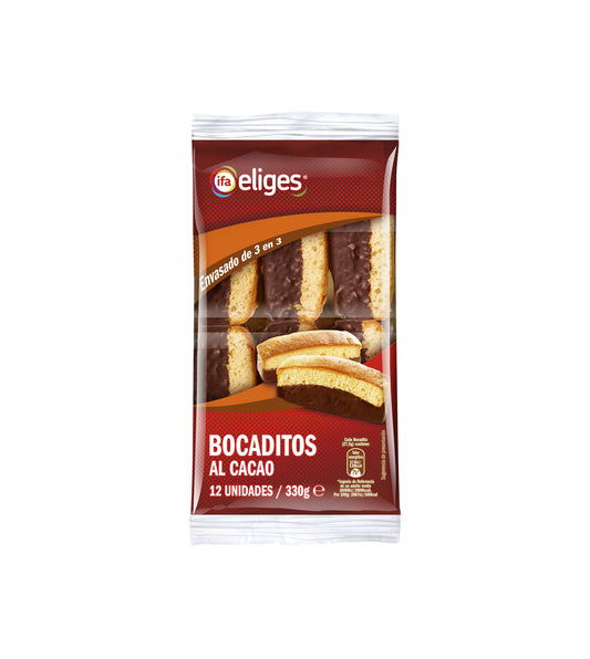 Bizcochito cacao Ifa eliges p12 330g La Despensa