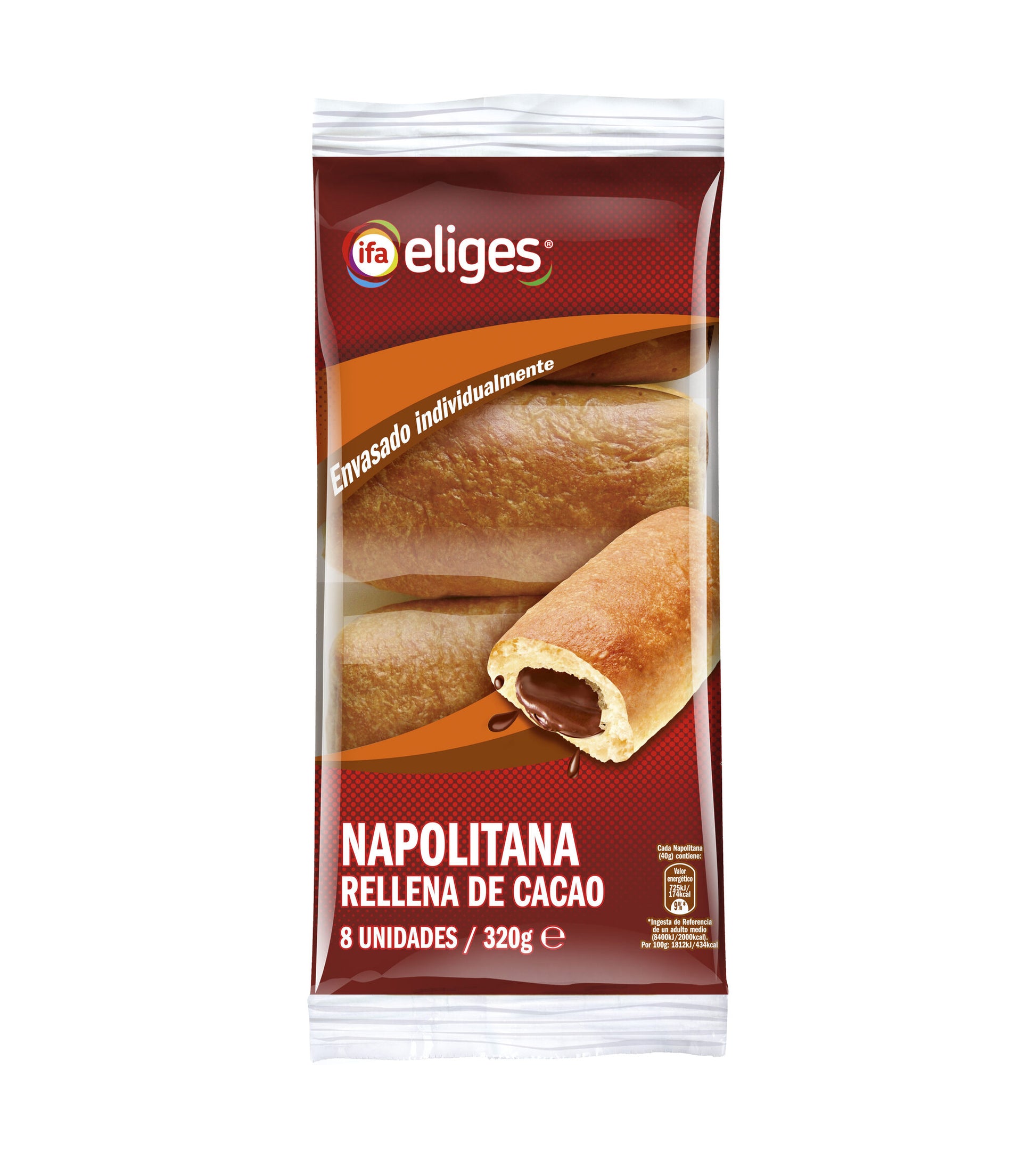 Napolitana chocolate Ifa eliges p8 320g