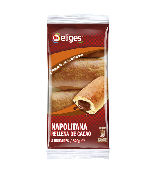 Napolitana chocolate Ifa eliges p8 320g La Despensa