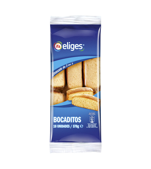 Bizcochito individual Ifa eliges p18 370g La Despensa