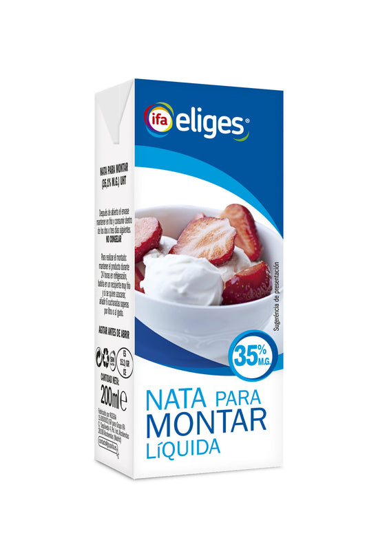 Nata para montar Ifa eliges 200ml La Despensa