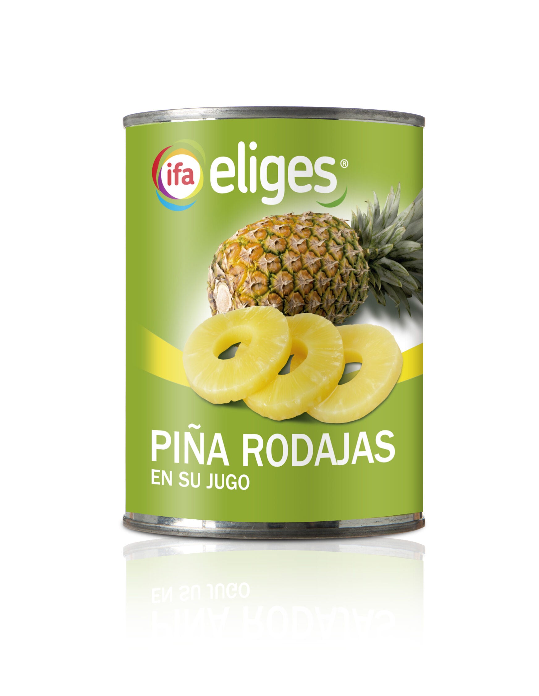 Piña rodaja en su jugo Ifa eliges 340g escurr