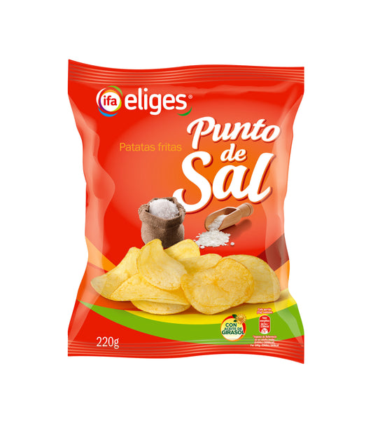 Patatas fritas punto de sal Ifa eliges 220g La Despensa