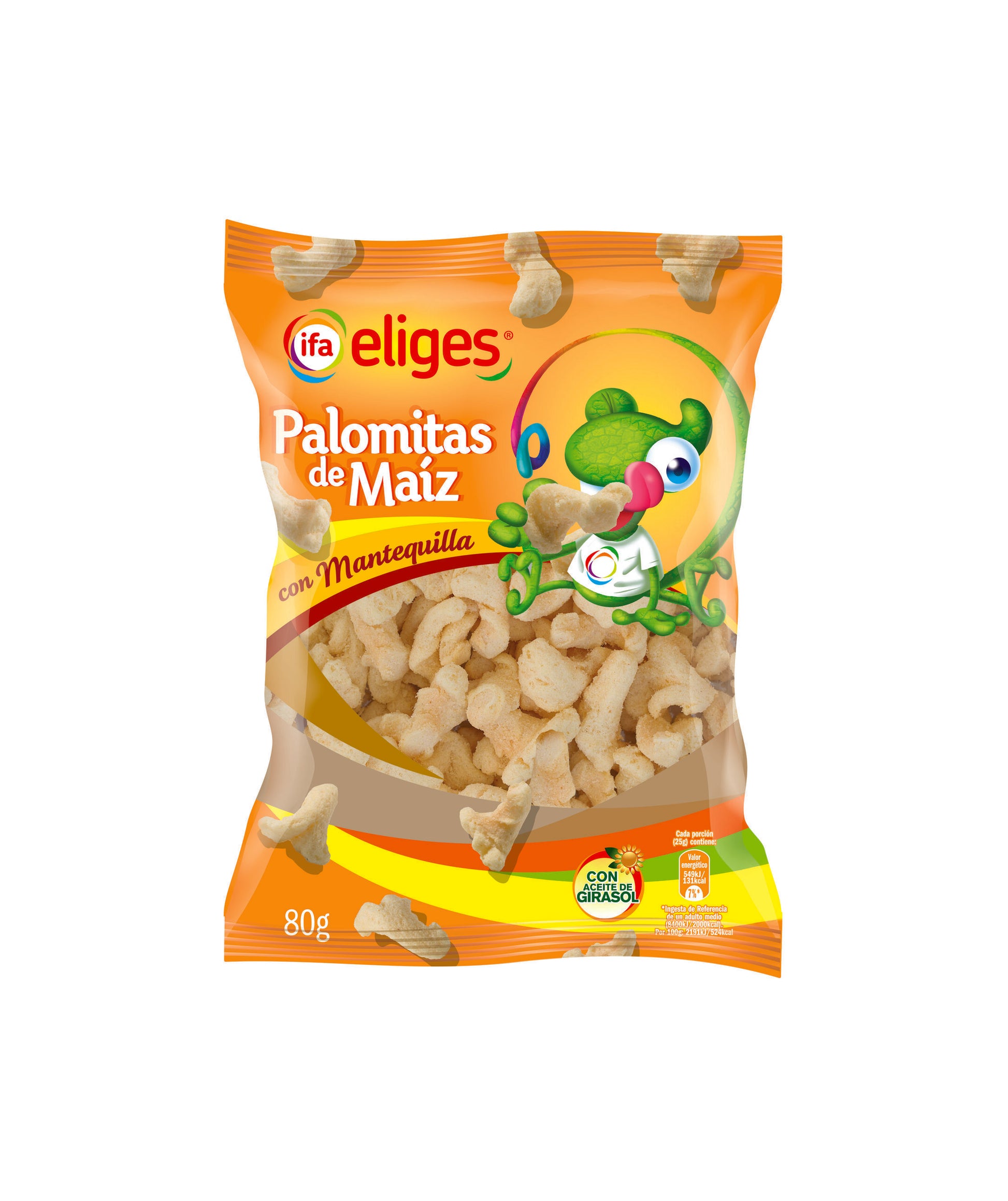 Palomitas maiz mantequilla Ifa eliges 80g