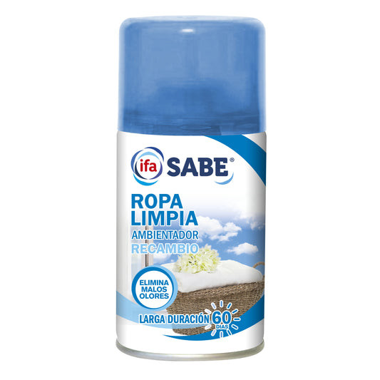 Ambientador aerosol ropa limpia Ifa sabe 250ml La Despensa