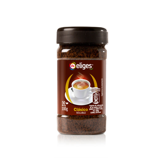 Café soluble natural Ifa eliges 100g La Despensa
