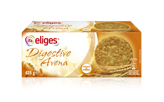 Galleta digestive avena Ifa eliges 425g La Despensa