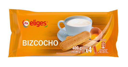 Bizcocho al huevo Ifa eliges p4 400g La Despensa