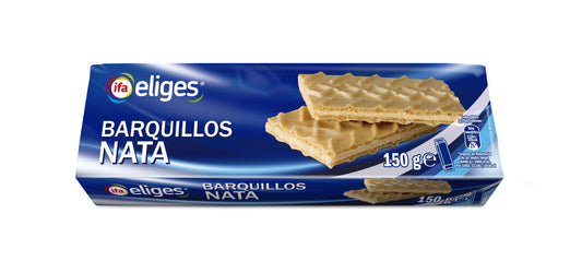 Galleta barquillo nata Ifa eliges 150g La Despensa
