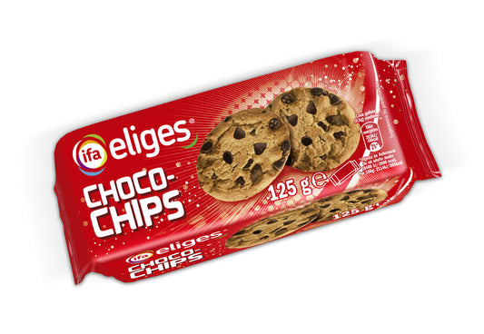 Galleta con pepitas chocolate Ifa eliges 125g La Despensa