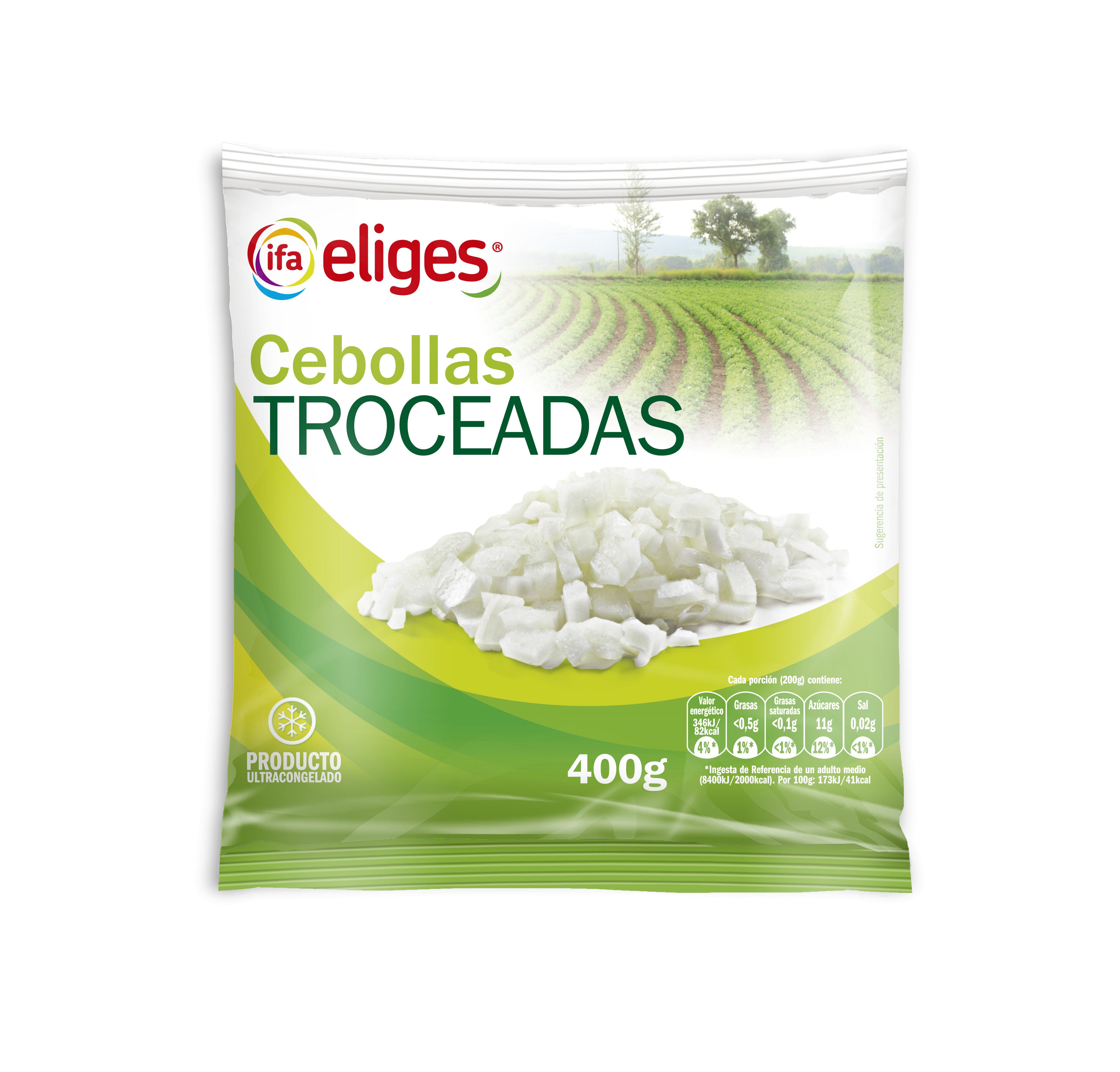 Cebolla troceada Ifa eliges 400g