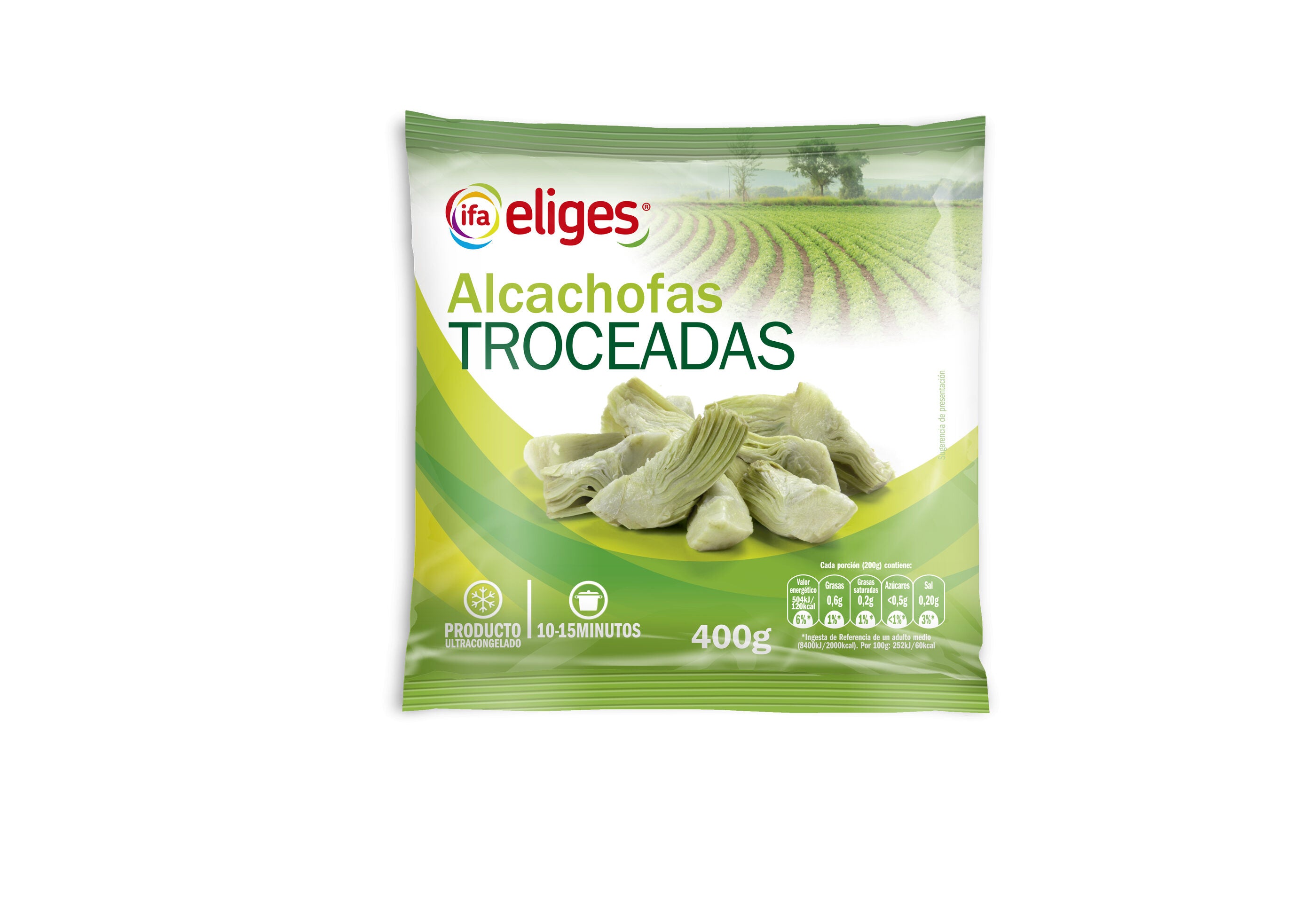 Alcachofa troceada Ifa eliges 400g