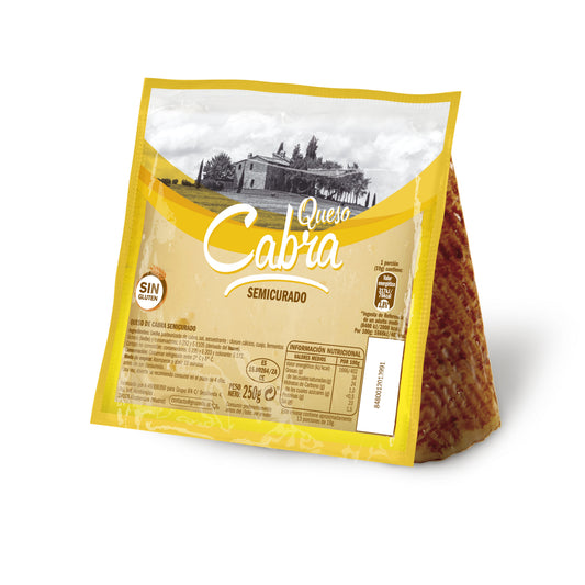 Queso semicurado cabra cuña Ifa eliges 250g La Despensa