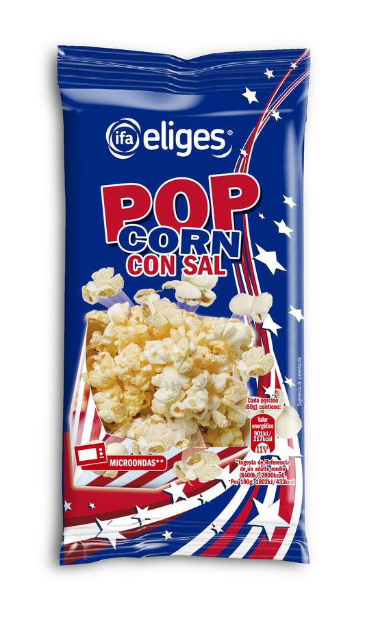 Palomitas maiz c/sal Ifa eliges p3 100g/u La Despensa