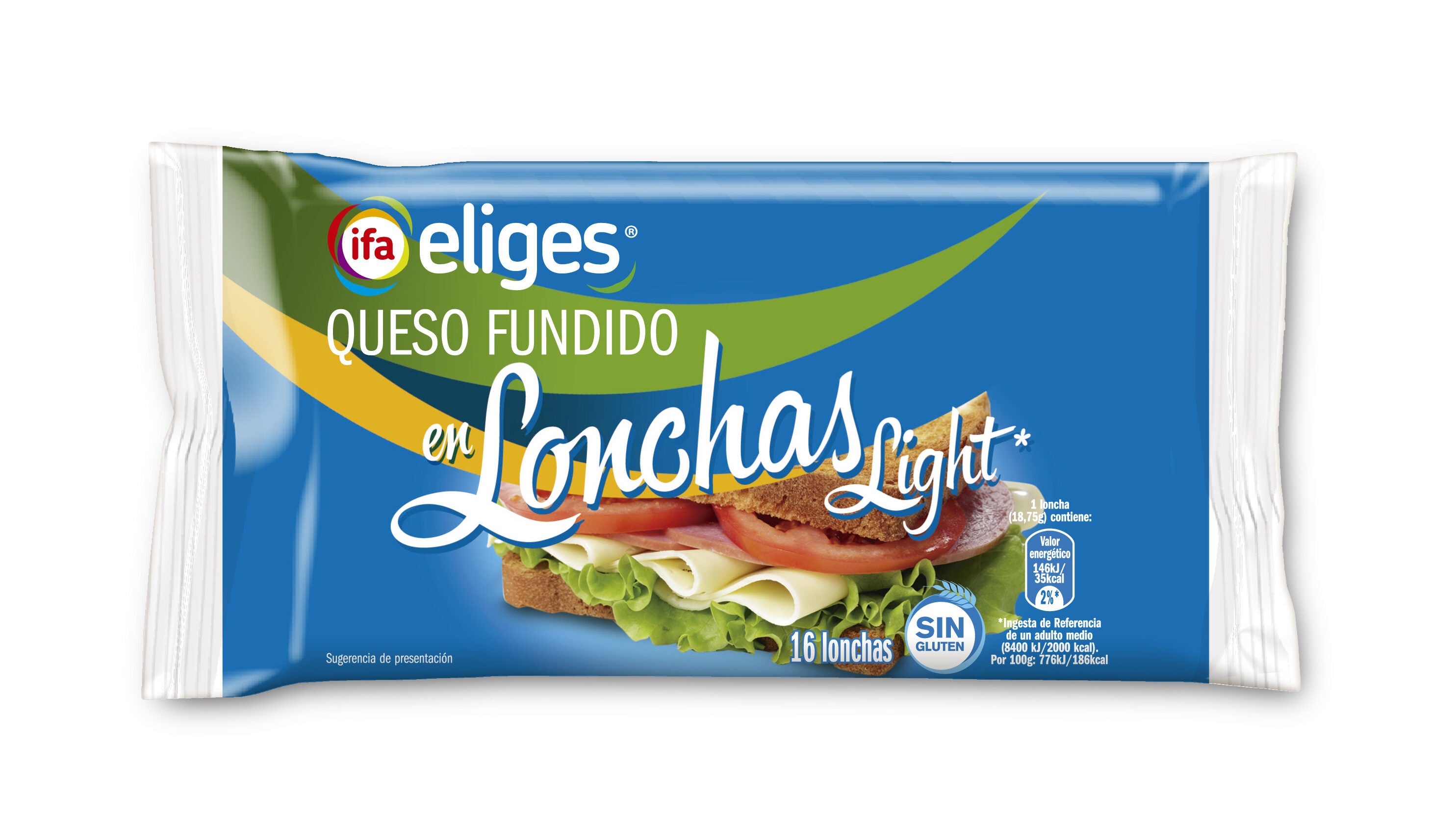 Queso fundido light loncha Ifa eliges p16 300g
