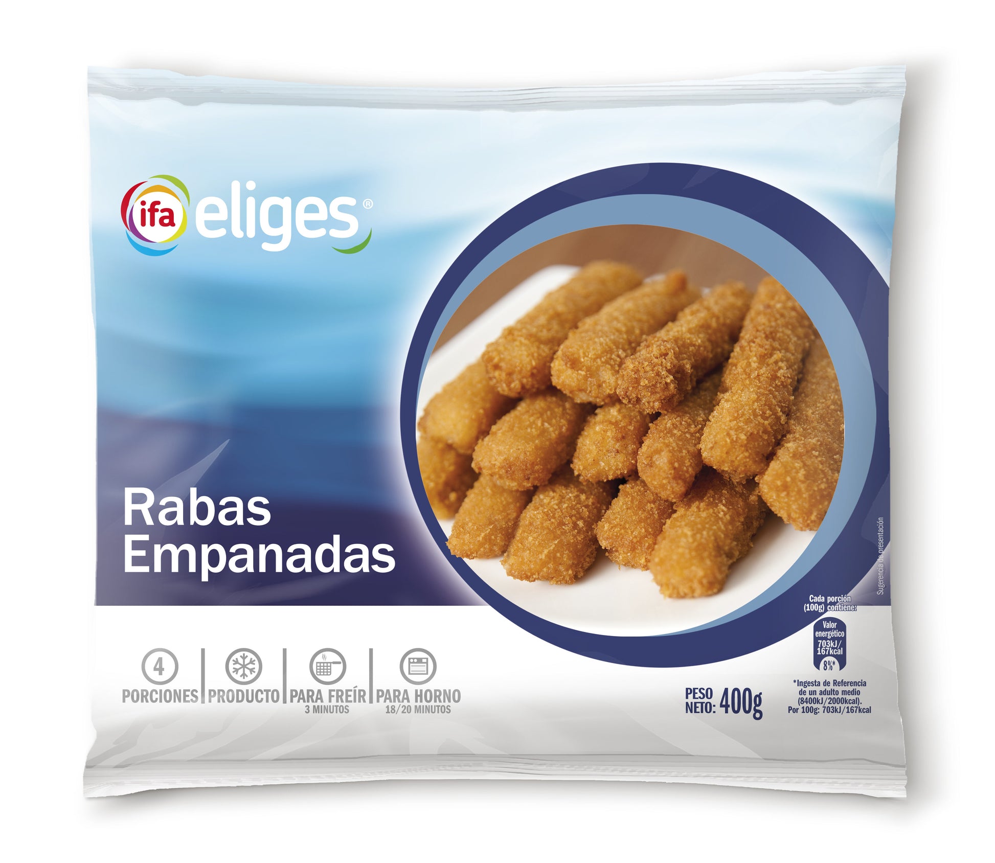 Rabas empanadas  Ifa eliges 400g