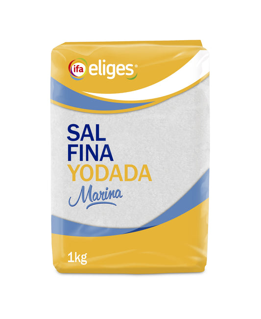 Sal fina yodada Ifa eliges 1kg La Despensa