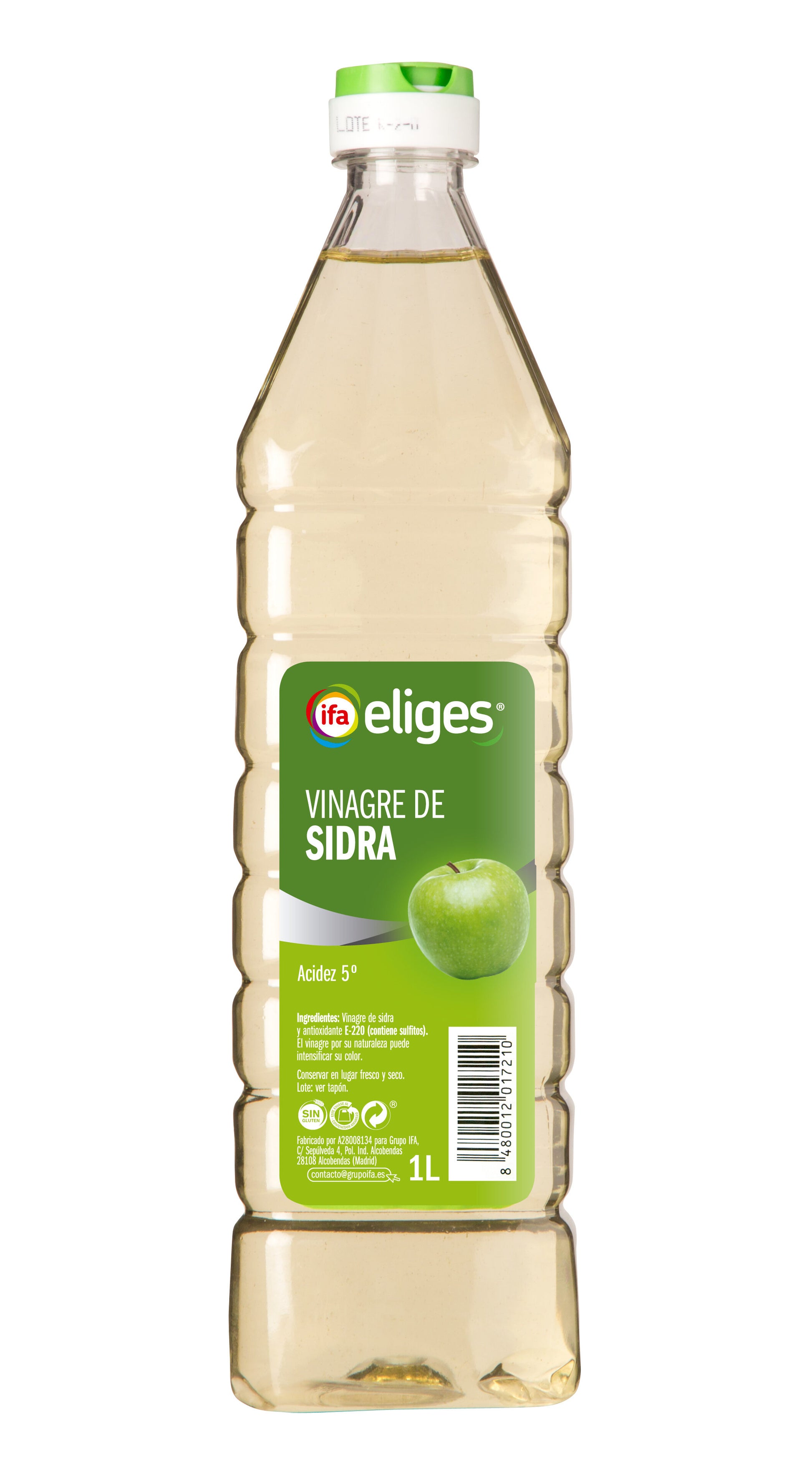 Vinagre sidra manzana Ifa eliges 1l