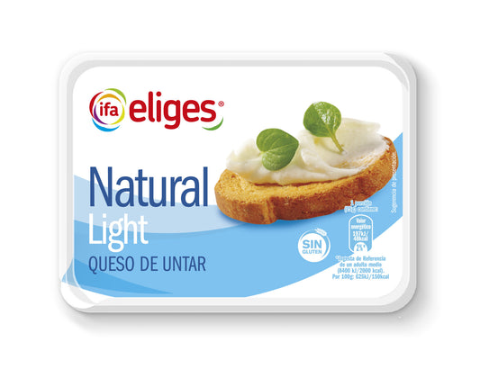Crema de queso natural light Ifa eliges 250g La Despensa