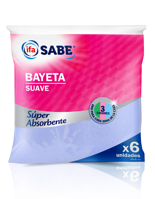 Bayeta multiuso color Ifa sabe 6u La Despensa