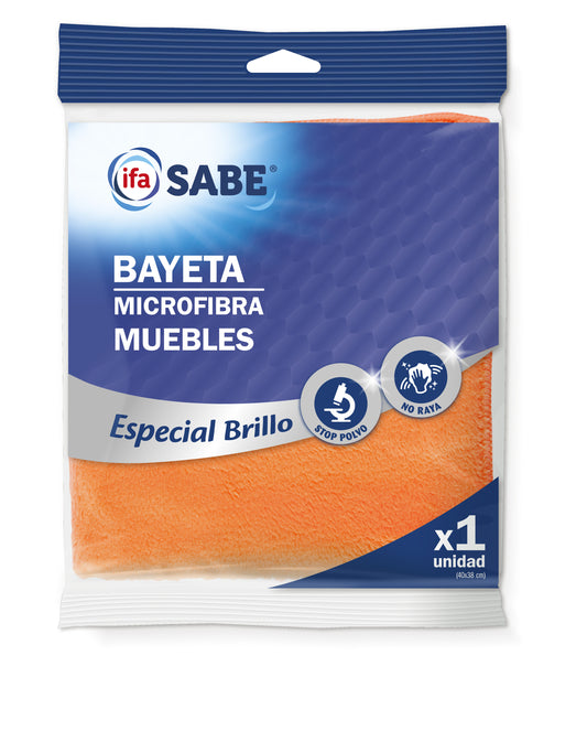 Bayeta microfibra mueble Ifa sabe 1u La Despensa