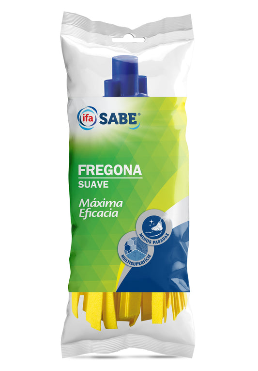 Fregona amarilla suave Ifa sabe 1u La Despensa