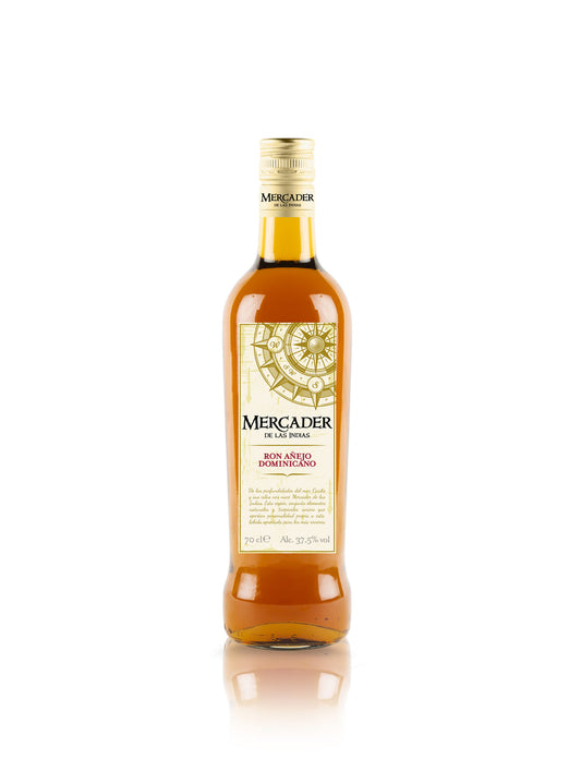 Ron añejo 37.5º Mercader indias 700ml La Despensa