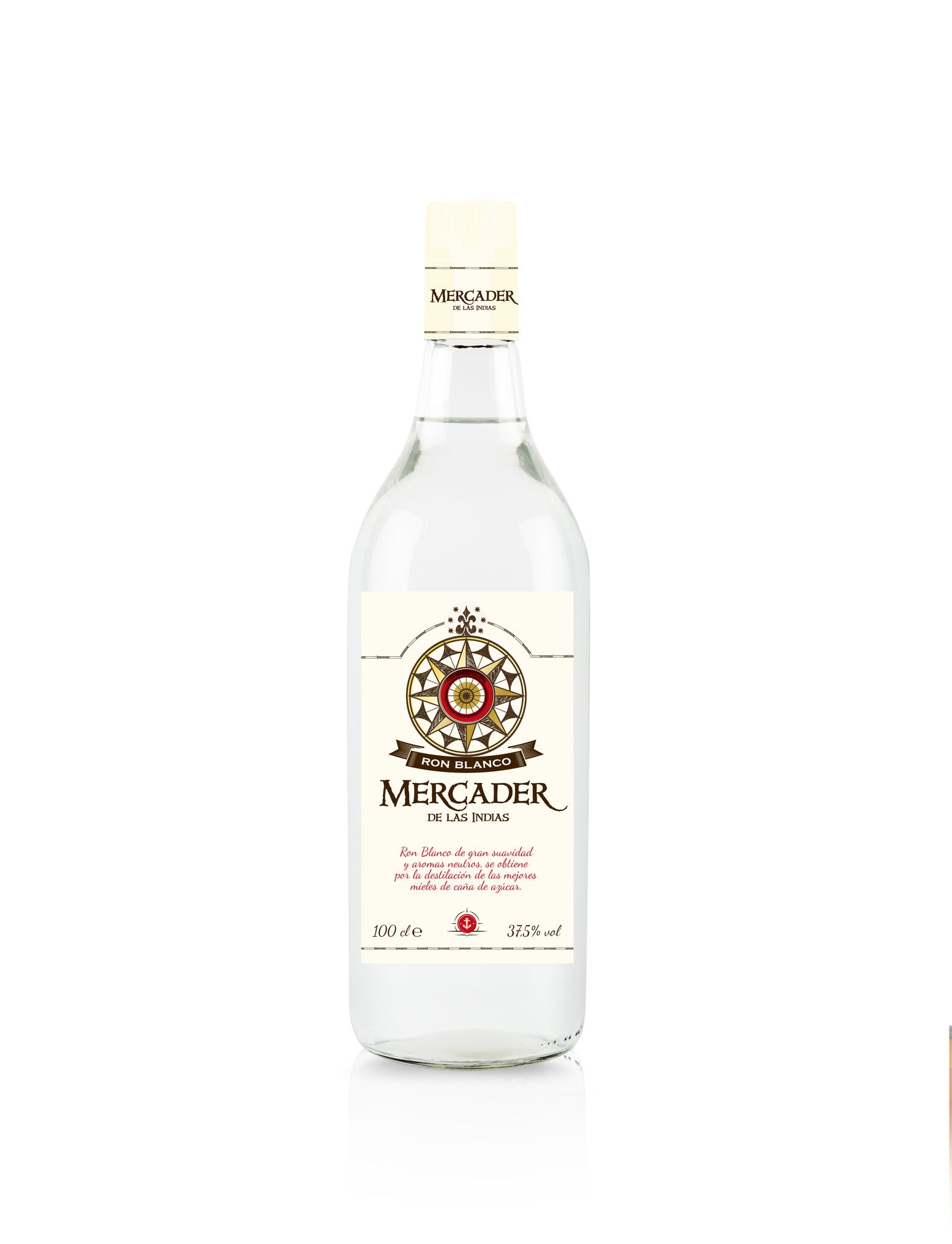 Ron blanco Mercader de las Indias 1l