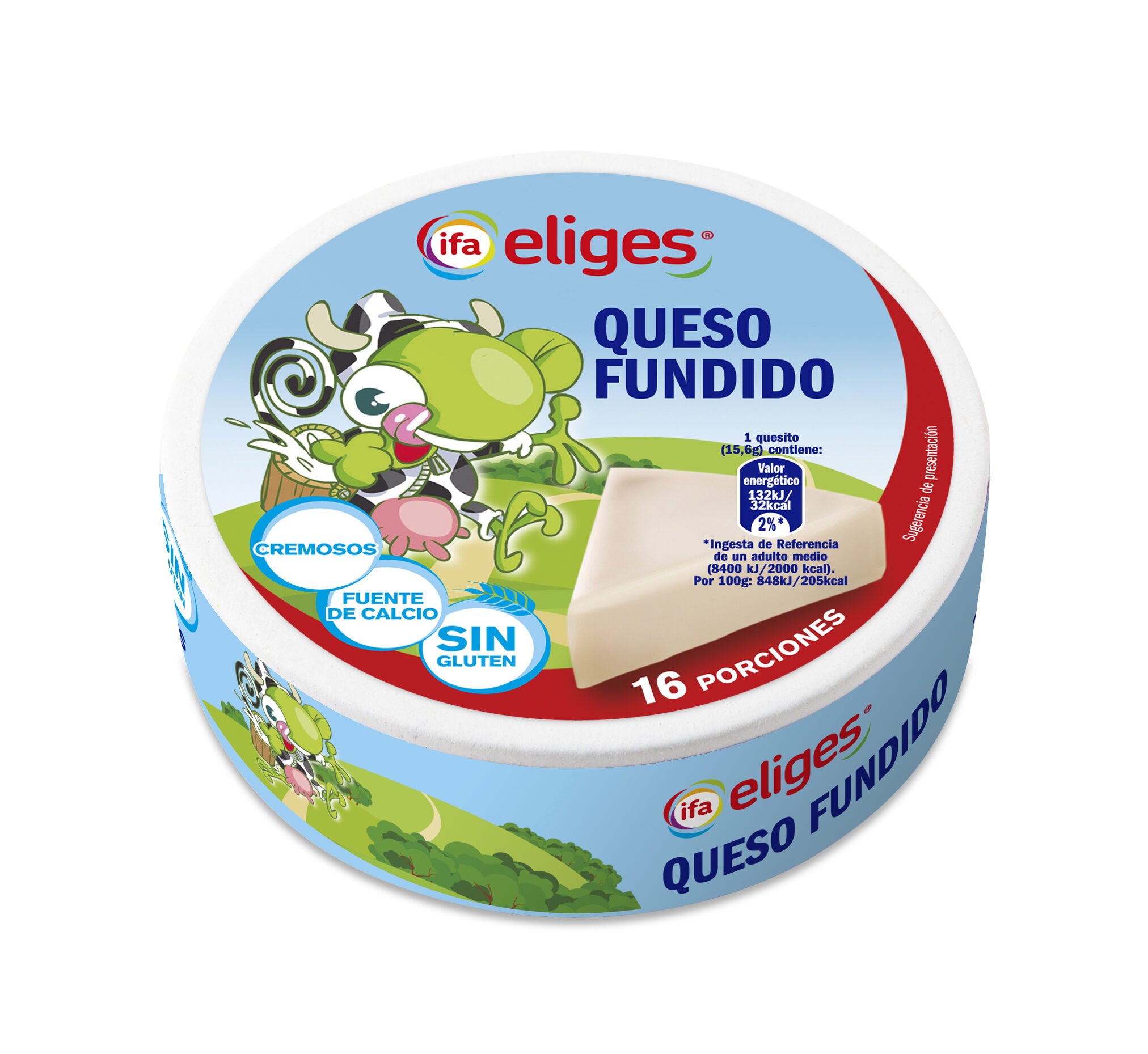 Queso fundido porción Ifa eliges p16 250g