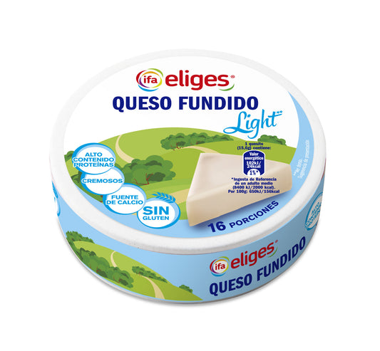 Queso fundido porción light Ifa eliges p16 250g La Despensa