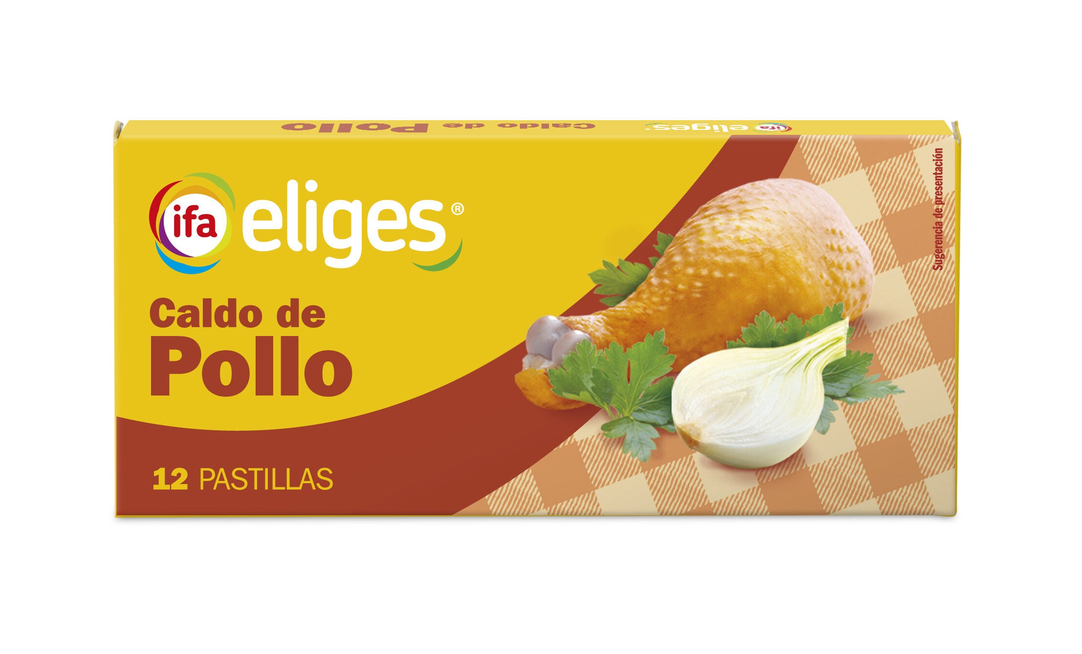Pastilla caldo pollo Ifa eliges p12 120g
