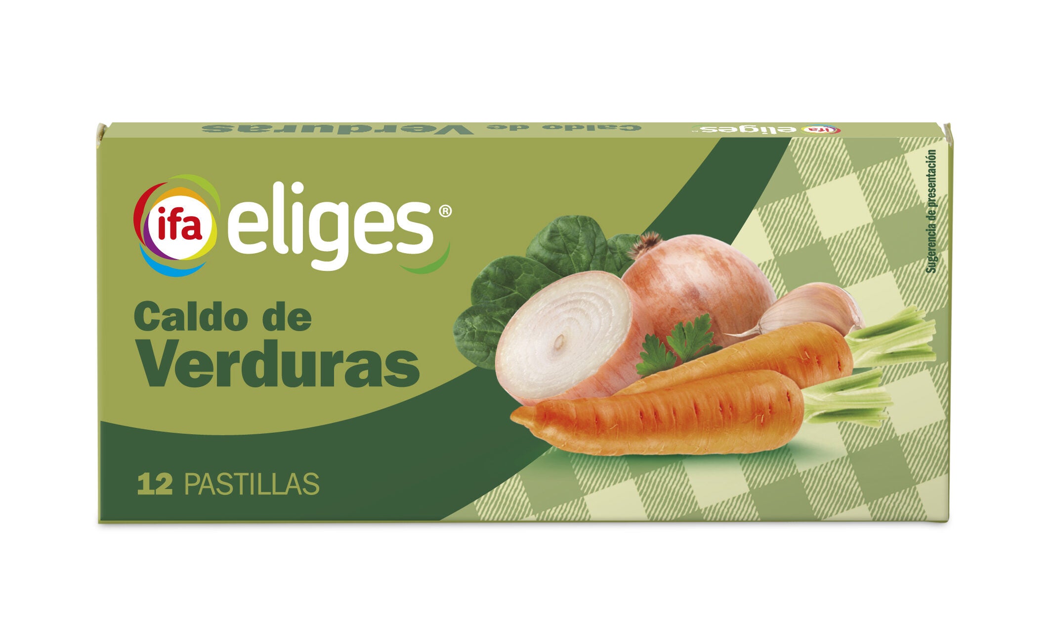 Pastilla caldo verdura Ifa eliges p12 120g