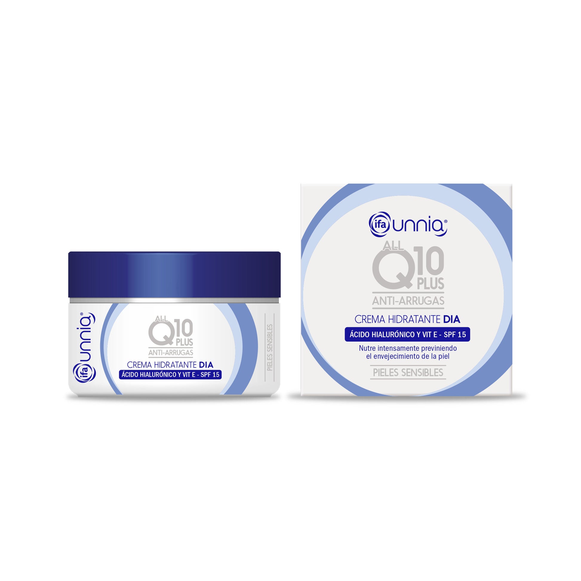 Crema antiarruga día q10 Ifa unnia 50ml