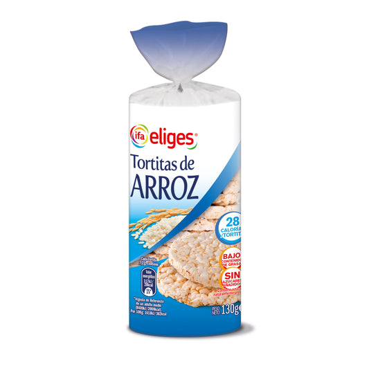 Tortita arroz cilindro Ifa eliges 130g La Despensa
