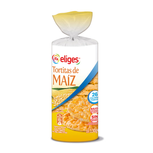 Tortita maíz cilindro Ifa eliges 130g La Despensa
