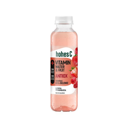 Agua vitaminada antioxidante c/frutas Hohes c 500ml La Despensa