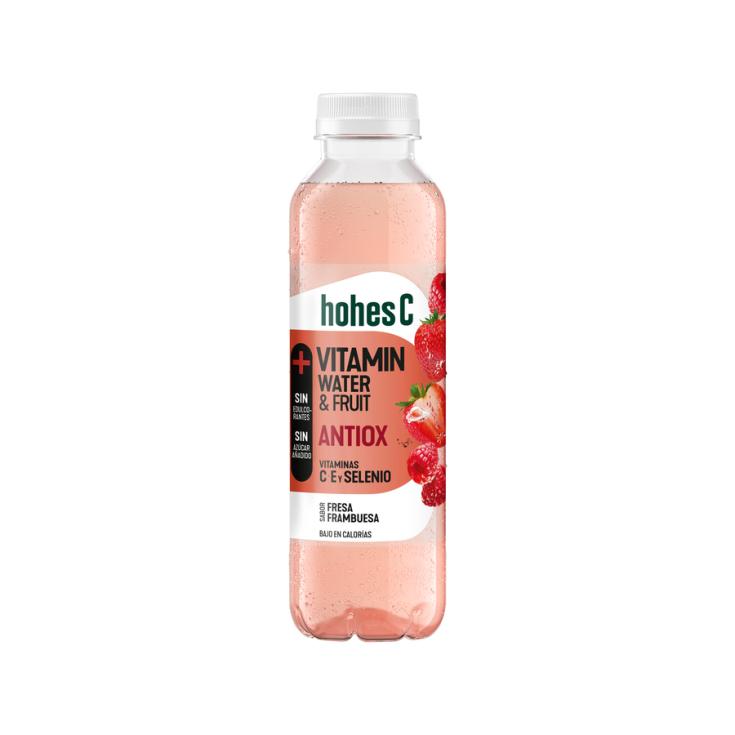 Agua vitaminada antioxidante c/frutas Hohes c 500ml